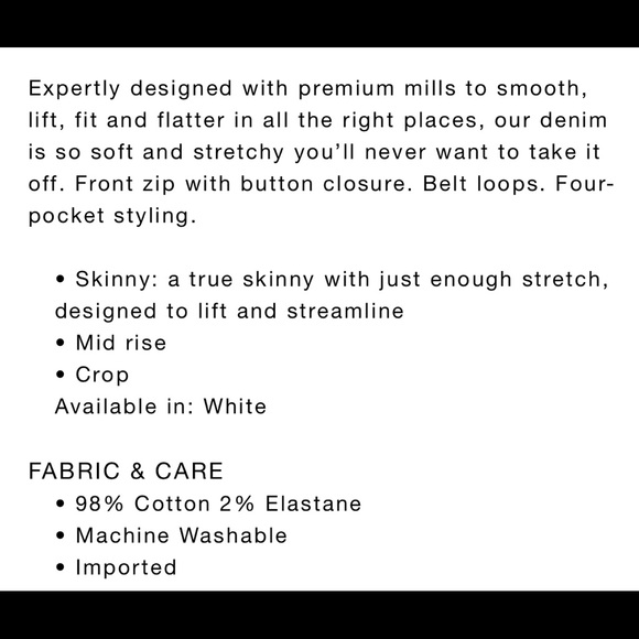 Loft crop utility jeans - Picture 3 of 3